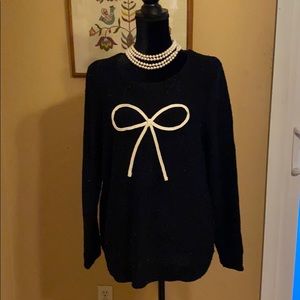 Lauren Conrad bow sweater size XL barely worn